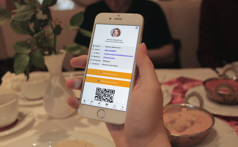 🚀 Introducing: The Digital Business Card by 25space