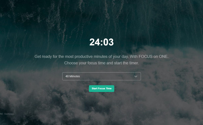 🎯 Introducing FOCUS – Your New Space for Deep Work, Built into ONE